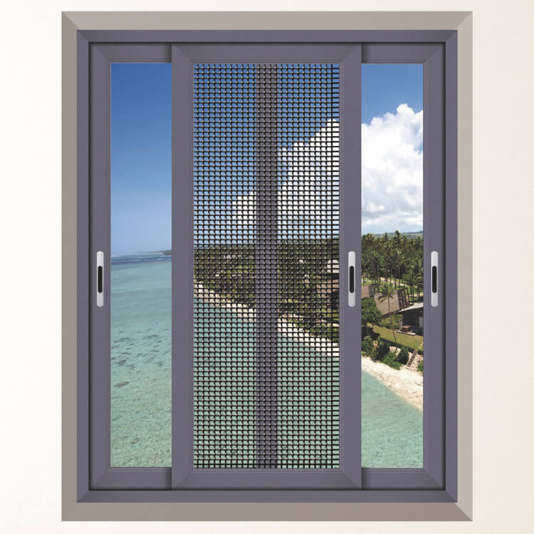 Factory Projected Interior Aluminum Sliding Window With New Design